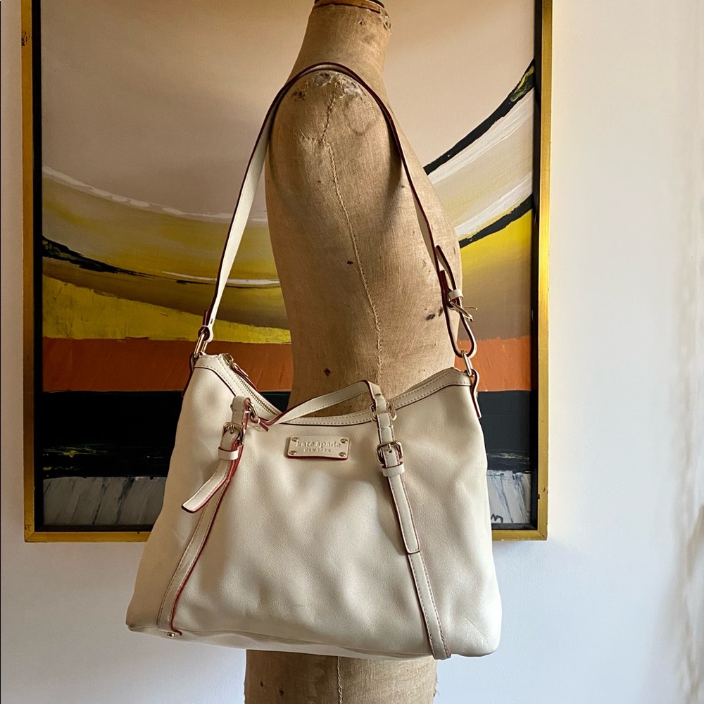 Kate Spade Ivory Handbag - Picture 10 of 11